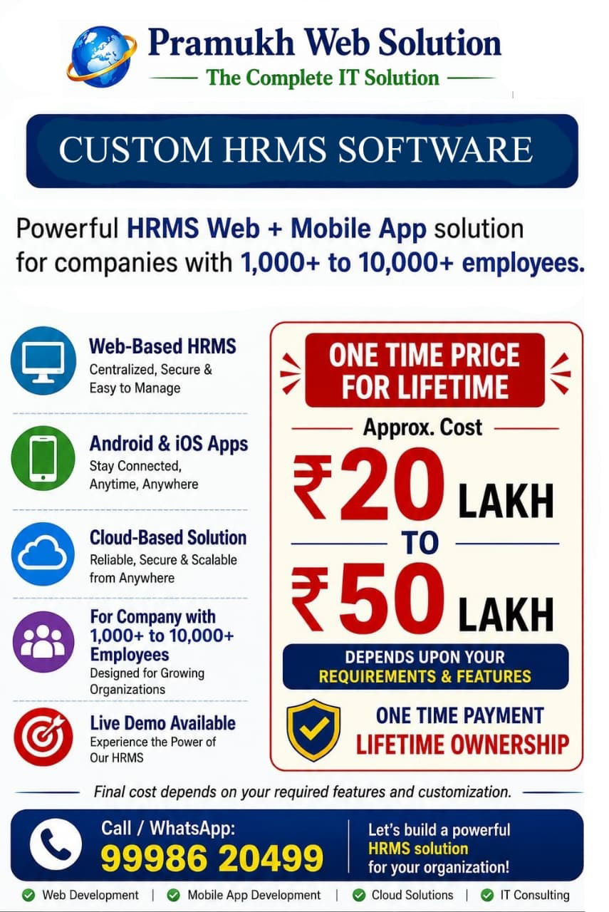 Pramukh HRMS Software